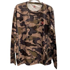 KILLIK Camo Long Sleeve Shirt Size Large